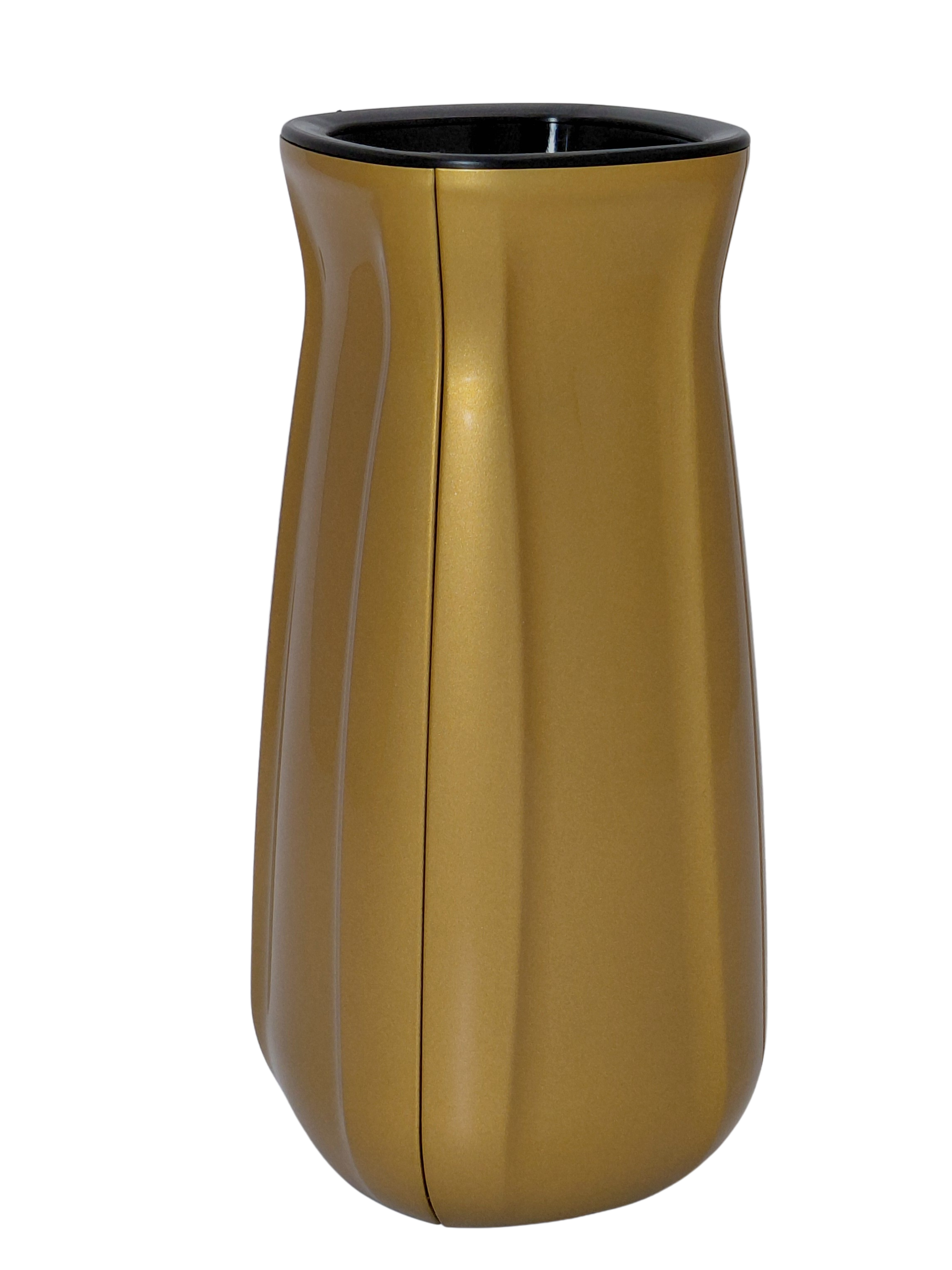 Náhrobná váza V4 - bronz, štvorhranná